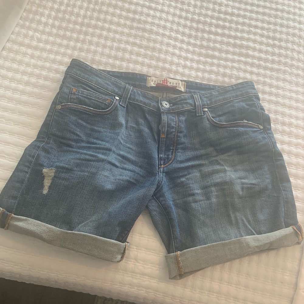 Denim jean shorts